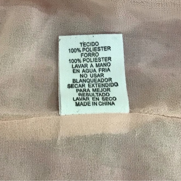 Storia Pink Floral Ruffle Mini Skirt Size Small - Picture 5 of 5